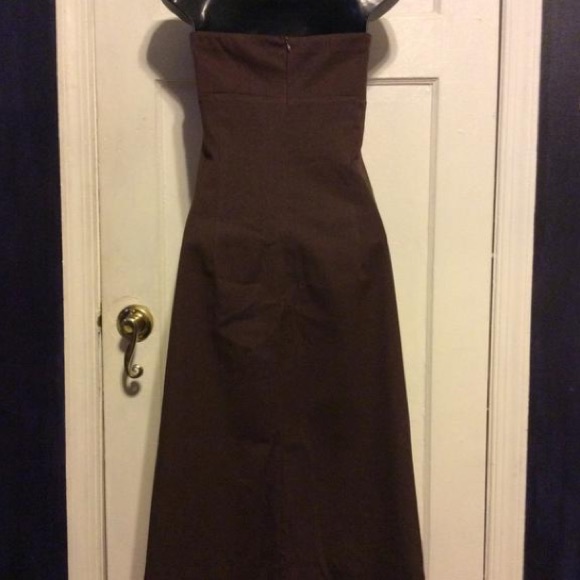 Ruth Strapless Pink Bow Dress - Picture 5 of 5